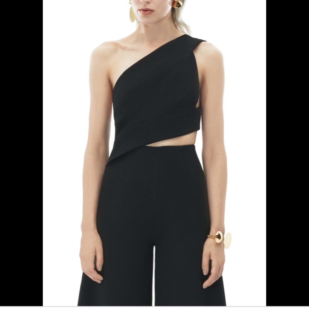 Solace London Addison Crepe Jumpsuit